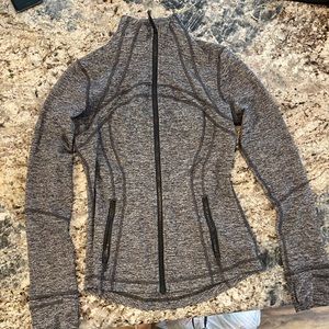 Gray lululemon define jacket